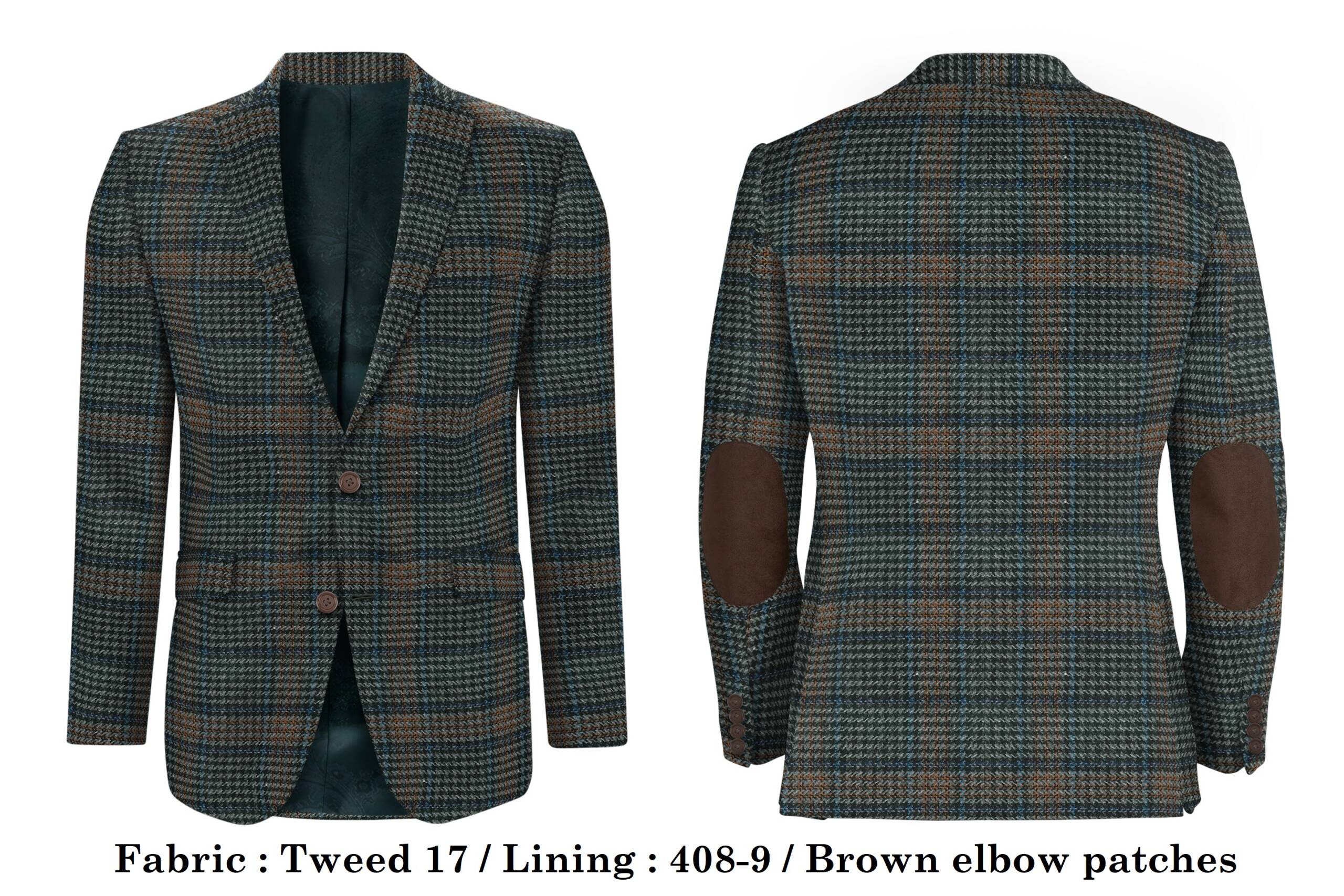 BZ91 (TWEED17) with elbow patch