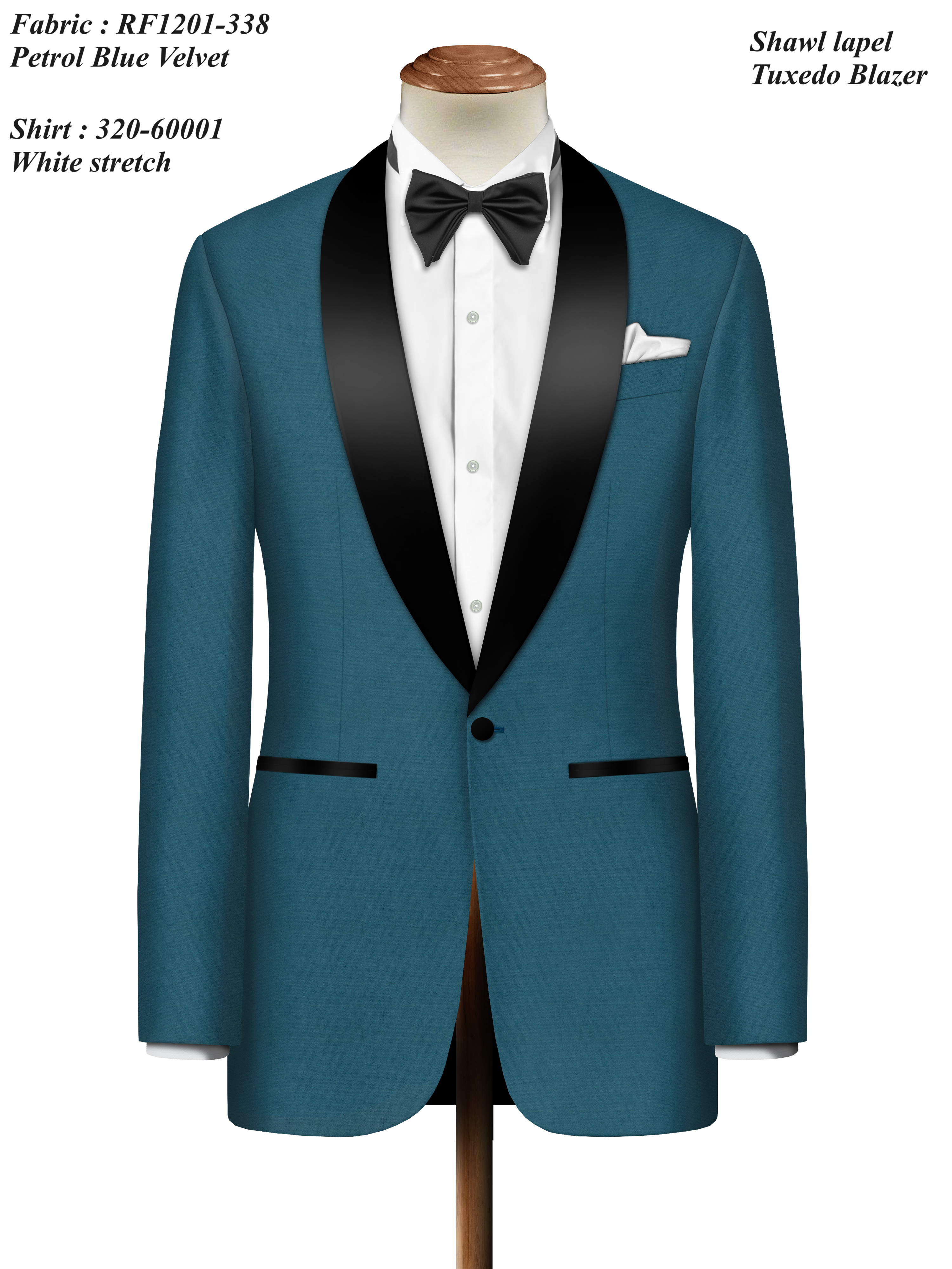 Tuxedo 66 (RF1201-338) Shawl lapel