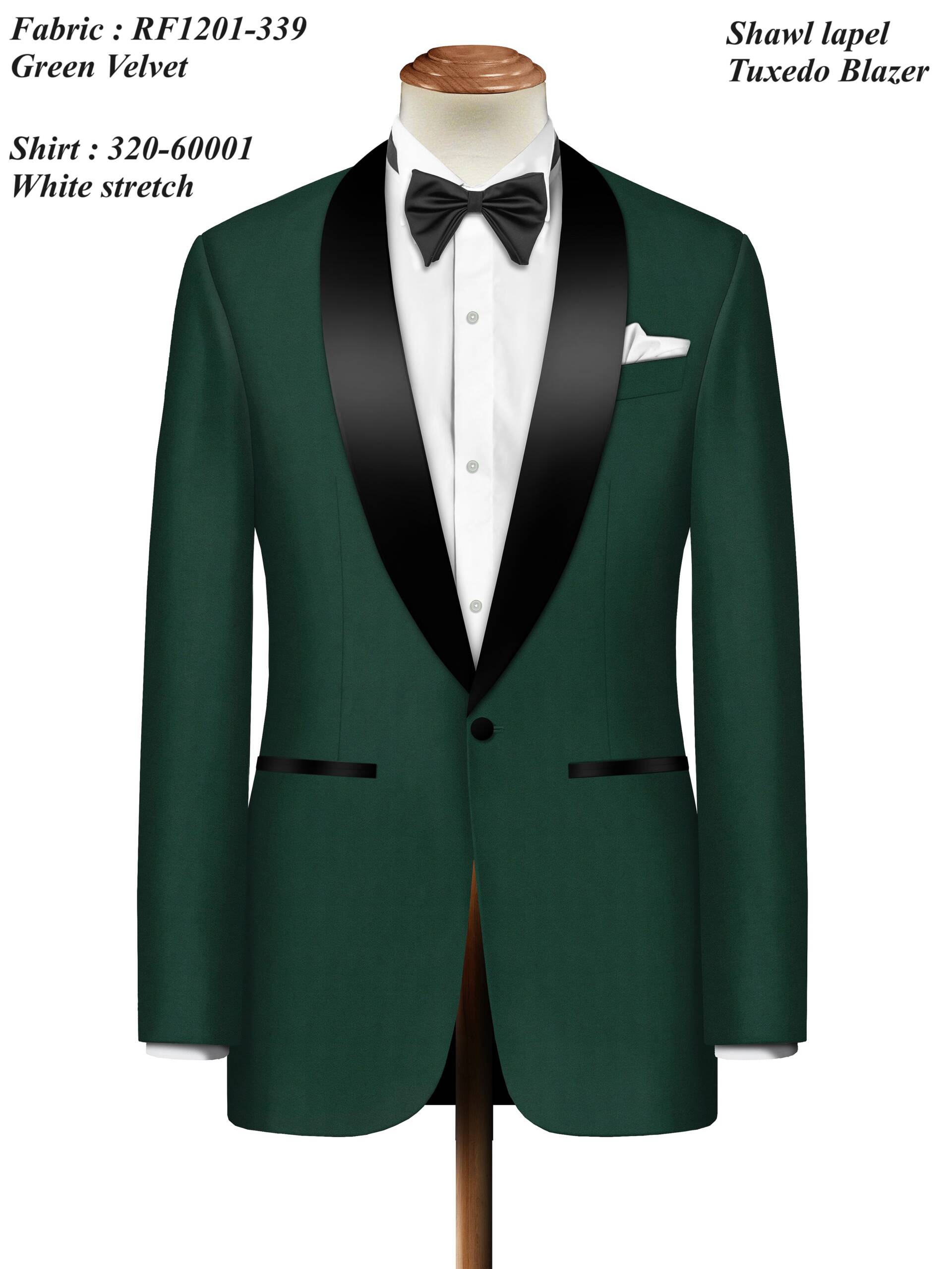 Tuxedo 67 (RF1201-339) shawl lapel