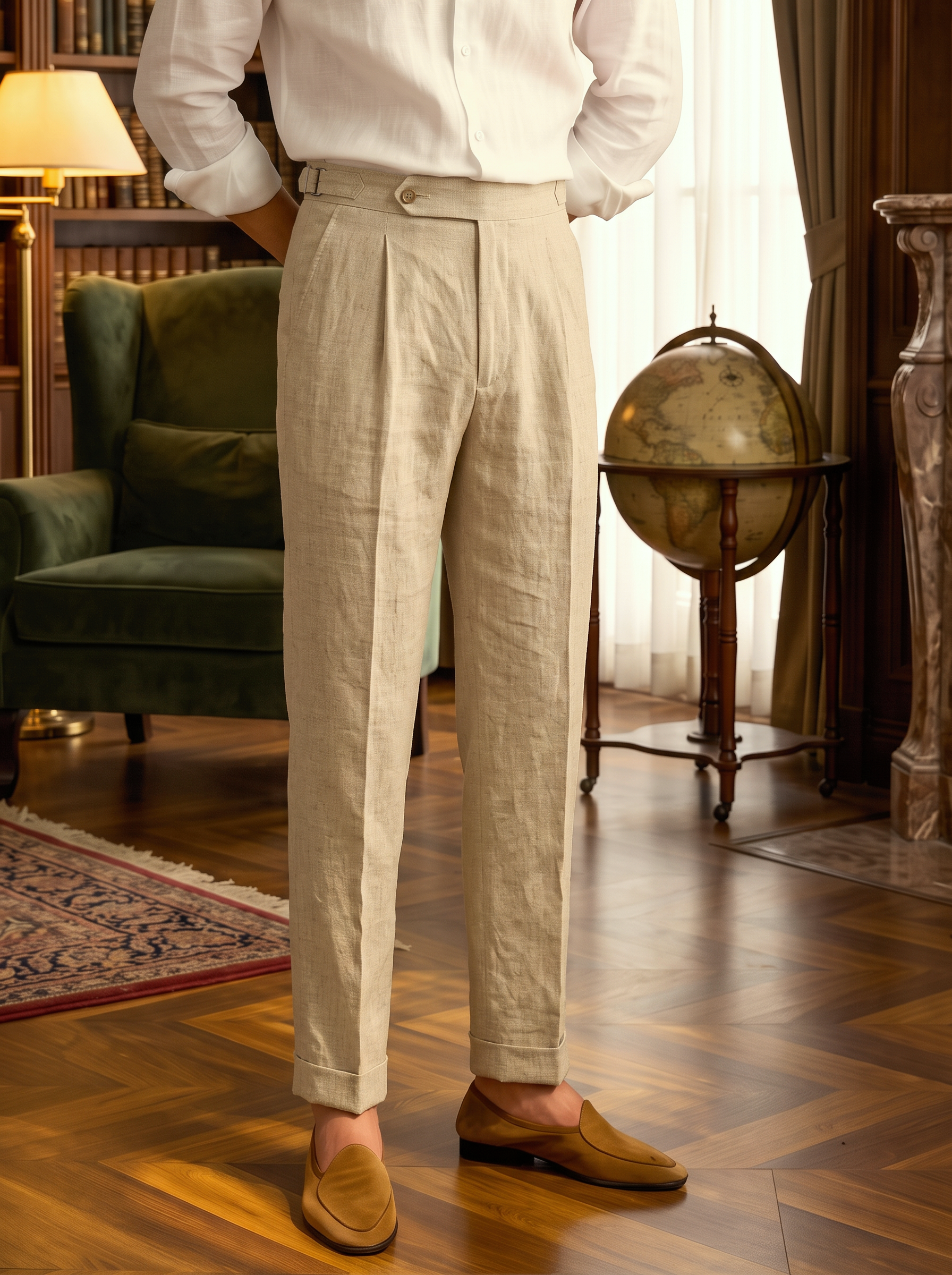3. SPN99 (Y6402-5) Beige Linen