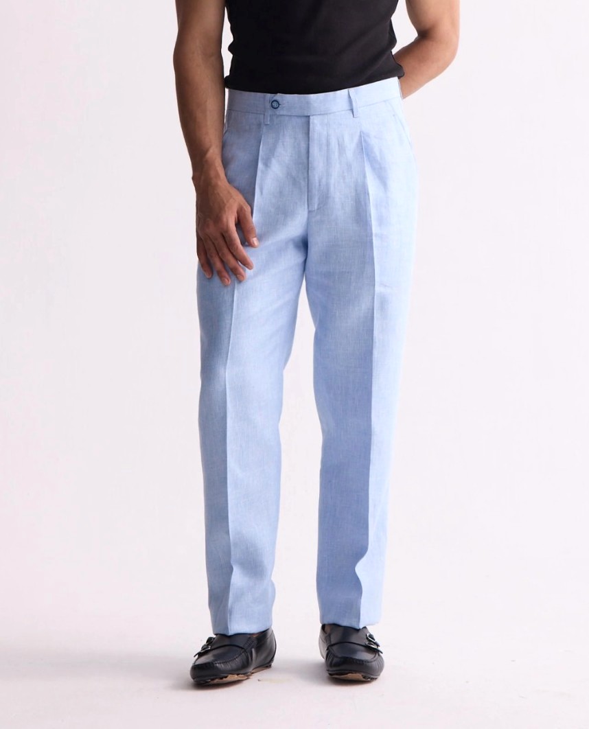 7. SPN103 (Y6402-7) Light Blue Linen