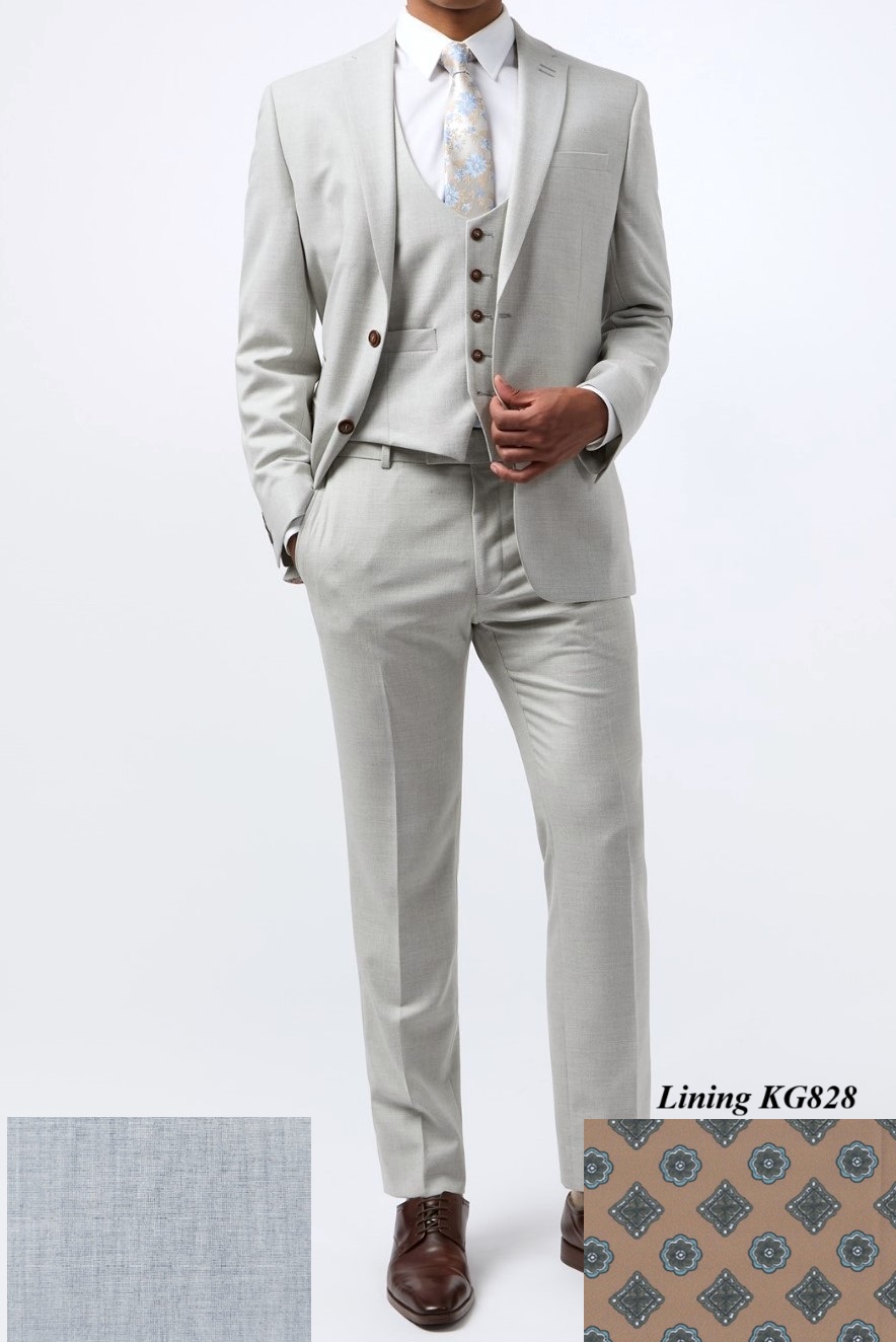 PL418 (80135-2) Very light Grey with vest